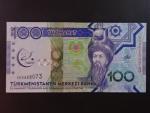 TURKMENISTÁN, 100 Manat 2017, BNB. B233a, Pi. 41