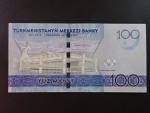 TURKMENISTÁN, 100 Manat 2017, BNB. B233a, Pi. 41