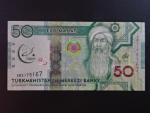TURKMENISTÁN, 50 Manat 2017, BNB. B232a, Pi. 40