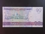 TURKMENISTÁN, 20 Manat 2012, BNB. B225a, Pi. 32