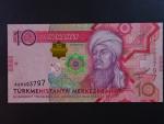 TURKMENISTÁN, 10 Manat 2012, BNB. B224a, Pi. 31