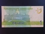 TURKMENISTÁN, 1 Manat 2009, BNB. B215b, Pi. 22