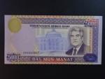 TURKMENISTÁN, 5000 Manat 2000, BNB. B203a, Pi. 12