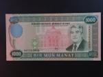 TURKMENISTÁN, 1000 Manat 1995, BNB. B201a, Pi. 8