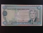 TURKMENISTÁN, 20 Manat 1993, BNB. B104a, Pi. 4