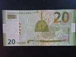 AZERBAJDŽÁN, 20 Manat 2005, BNB. B317a, Pi. 28