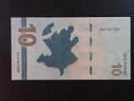 AZERBAJDŽÁN, 10 Manat 2021, BNB. B410a
