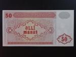 AZERBAJDŽÁN, 50 Manat 1993 De La Rue, BNB. B307b, Pi. 17