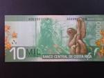 KOSTARIKA, 10000 Colones 2009, BNB. B561a, Pi. 277