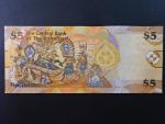 BAHAMY, 5 Dollars 2007, BNB. B345a, Pi. 72A