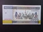 AZERBAJDŽÁN, 1000 Manat 2001, BNB. B313a, Pi. 23