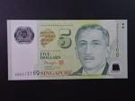 SINGAPUR, 5 Dollars 2013, BNB. B209c, Pi. 47