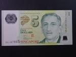 SINGAPUR, 5 Dollars 2010, BNB. B209b, Pi. 47