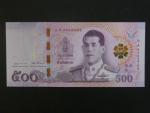 THAJSKO, 500 Baht 2018, BNB. B196a, Pi. 138