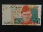 PAKISTÁN, 20 Rupees 2012, BNB. B233h, Pi. 55