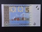 PAKISTÁN, 5 Rupees 2008, BNB. B230a, Pi. 53