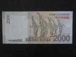 INDONÉZIE, 2000 Rupiah 2009, BNB. B598a, Pi. 148
