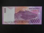 INDONÉZIE, 10000 Rupiah 2009, BNB. B600f, Pi. 143