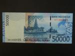 INDONÉZIE, 50000 Rupiah 2005, BNB. B602a, Pi. 145