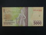 INDONÉZIE, 5000 Rupiah 2016, BNB. B611a, Pi. 156