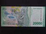 INDONÉZIE, 20000 Rupiah 2022, BNB. B621a