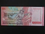 INDONÉZIE, 100000 Rupiah 2022, BNB. B623a