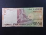 INDONÉZIE, 5000 Rupiah 2016, BNB. B599q, Pi. 142