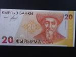 KYRGYSTÁN, 20 Som 1994, BNB. B207a, Pi. 10