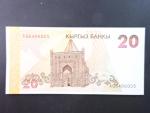 KYRGYSTÁN, 20 Som 1994, BNB. B207a, Pi. 10