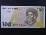 KYRGYSTÁN, 100 Som 1995, BNB. B209a, Pi. 12