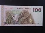 KYRGYSTÁN, 100 Som 1995, BNB. B209a, Pi. 12