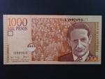 KOLUMBIE, 1000 Pesos 2001, BNP. B985a, Pi. 450