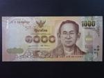 THAJSKO, 1000 Baht 2017, BNB. B192a, Pi. 134