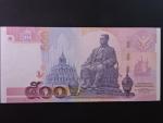 THAJSKO, 500 Baht 2001, BNB. B176j, Pi. 107