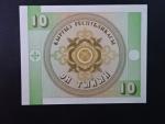 KYRGYSTÁN, 10 Tyiyn 1993 série KT, BNB. B102b, Pi. 2