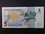 KYRGYSTÁN, 5 Som 1993, BNB. B202a, Pi. 5