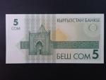 KYRGYSTÁN, 5 Som 1993, BNB. B202a, Pi. 5