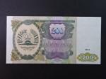 TÁDŽIKISTÁN, 200 Rubles 1994, BNB. B107a, Pi. 7