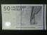 DÁNSKO - 50 Kroner 2013, podpis 