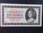 100 Kčs 1945 série B 01
