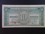10 Kčs 1945 série V/R
