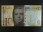 Bank of Scotland, 10 Pounds 2009, BNB. 231b, Pi. 125