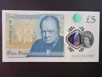 5 Pounds 2015 série AL, BNB. 203a, Pi. 394
