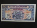 BRITISH ARMED FORCES, 5 Schilling 1948, 2nd series, BNB. B712a, Pi. M20a