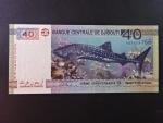 DŽIBUTI, 40 Francs 2017, BNB. B205a, Pi. 46