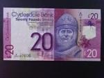 Clydesdale Bank, 20 Pounds 2009, BNB. B1175a, Pi. 229K