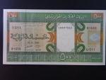 MAURETÁNIE, 500 Ouguiya 2001, BNB. B112b, Pi. 8