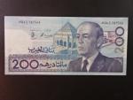 MAROKO, 200 Dirhams 1987, BNB. B507d, Pi. 66