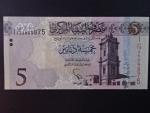 LÝBIE, 5 Dinars 2015, BNB. B544a, Pi. 81
