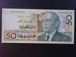 MAROKO, 50 Dirhams 1987, BNB. B505c, Pi. 64